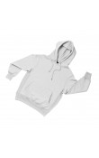 somon fermuarsız kapüşonlu kanguru cepli logo baskılı promosyon sweatshirt